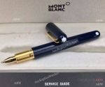 Montblanc Marc Newson Blue&Gold Rollerball Pen Mont Blanc Replica Pens